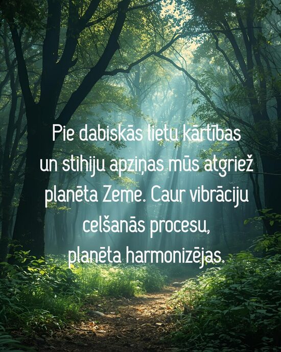 Dabiskā lietu kārtība un stihiju maģija